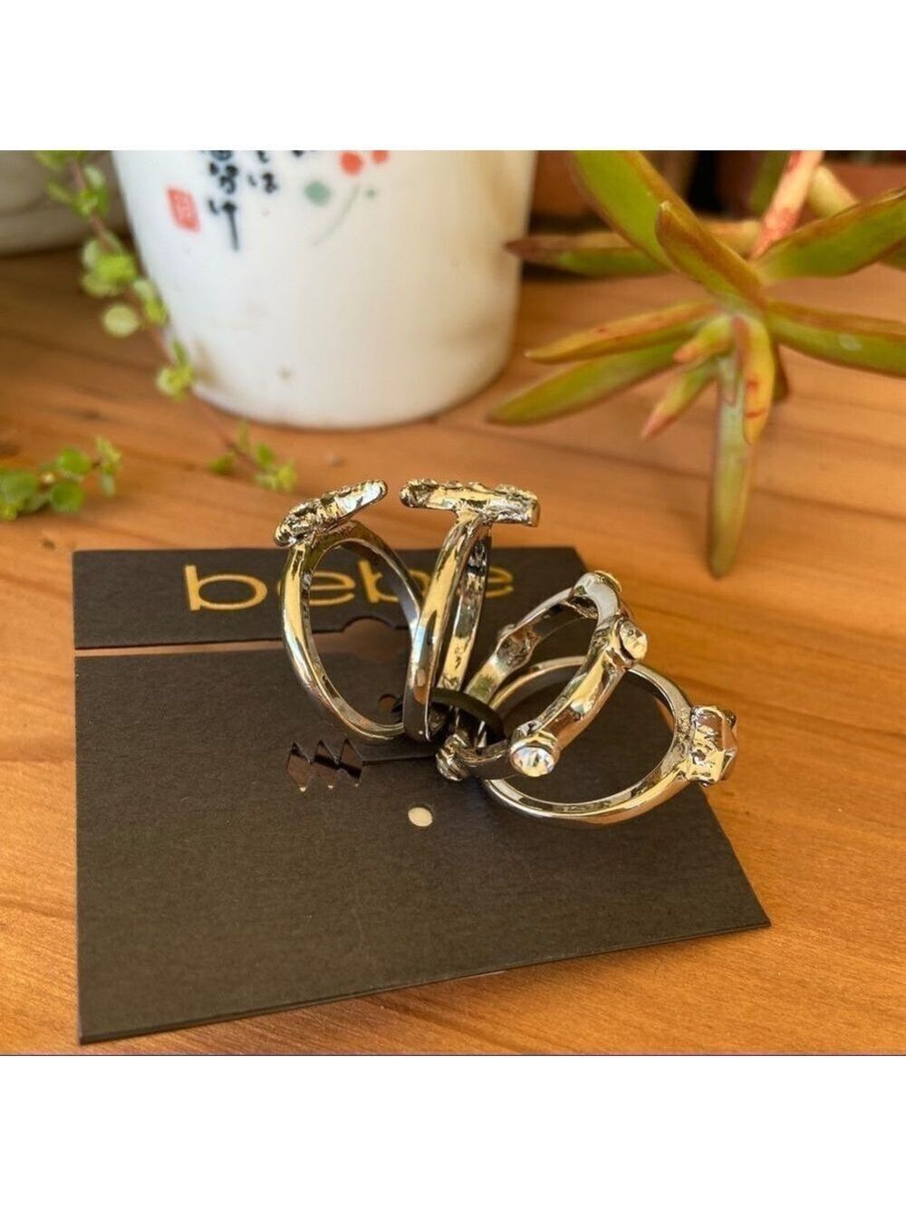bebe Statement Ring $16 each or bundle 3 for $25